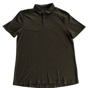 Lululemon - Large - Dark Olive Green Polo